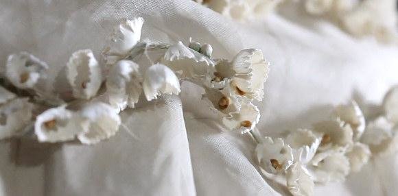 Šaty z kolekce Muguet, 1954, detail, www.dior.com