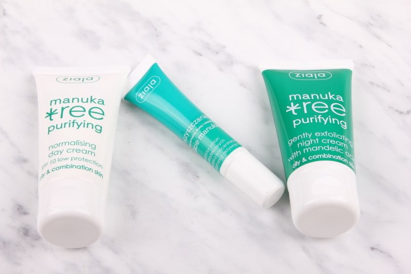 Ziaja přináší celou řadu Manuka Tree, která krotí mastnou a problematickou pleť.
