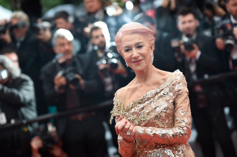 Helen Mirren v Cannes. Zdroj: Profimedia.cz.